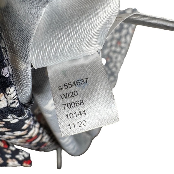 ANN TAYLOR Petite Floral Puff Sleeve Wrap Dress - Picture 10 of 13